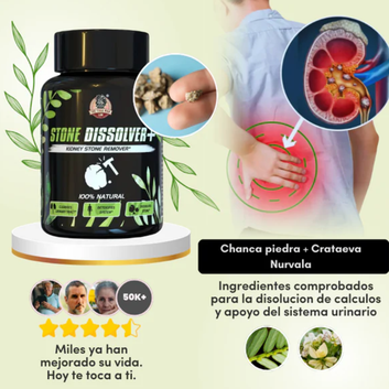 StoneDissolver - Elimina Cálculos Renales de Forma Natural y Sin Cirugías