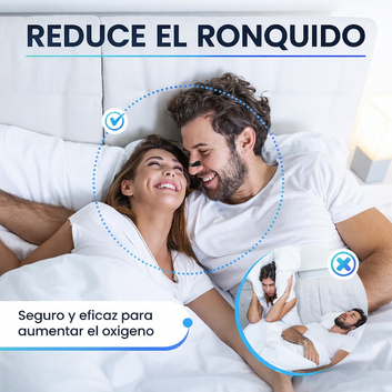 Kit Tiras Nasales Magneticas | 80%  Respiración mejorada desde la primera noche