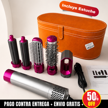 GLAM AIR- Cepillo Profissionale 5 en 1