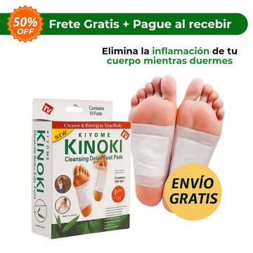 PARCHES  DETOXPIES KINOKI- ¡Elimina toxinas mientras duermes!