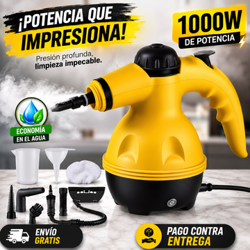 VaporClean Pro -  Vaporeta de Mano Multiusos 9 en 1